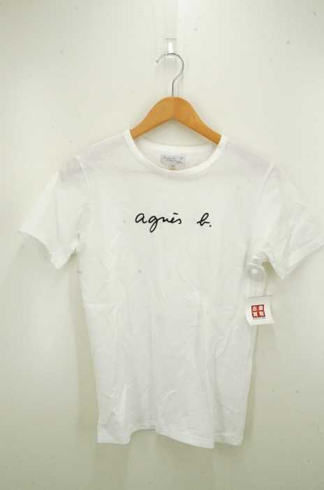 Agnes b.homme (アニエスベーオム) S137 TS Tシャツ ロゴプリントTシャツ メンズ トップス