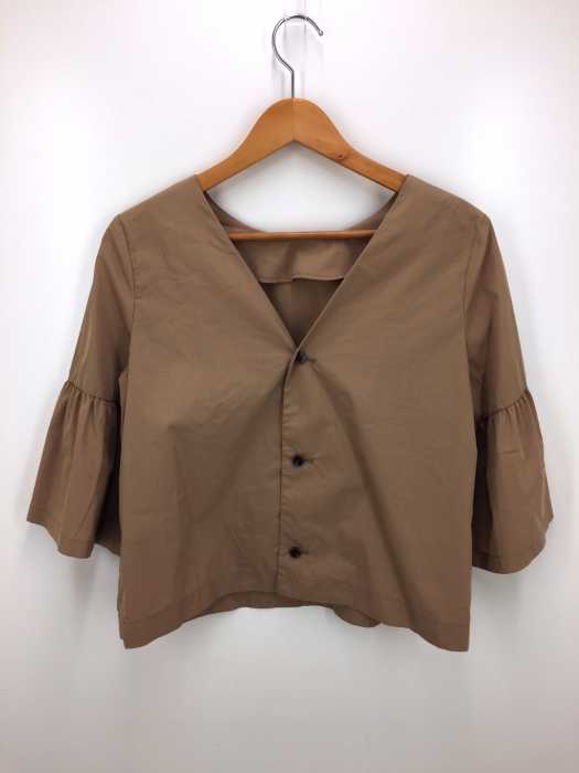 UNITED ARROWS green label relaxing（ユナイテッドアローズグリーンレーベルリラクシング） タイ プライター2way袖フリルブラウス レディース トップス