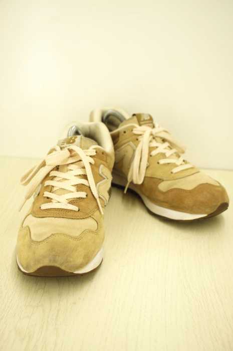 NEW BALANCE × BEAMS (ニューバランス×ビームス) CM1400BB 40th 別注スウェード切替ローカットスニーカー メンズ シューズ
