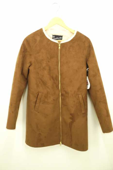 URBAN RESEARCH Sonny Label(アーバンリサーチサニーレーベル) ノーカラーフェイクムートンコート レディース アウター