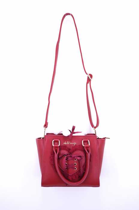 Ank Rouge（アンクルージュ） 19AW ラビットハートバッグ うさちゃん付き合皮 BAG レディース バッグ
