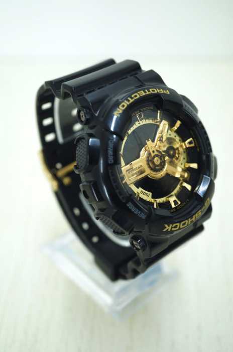 G-SHOCK(ジーショック) ブラック×ゴールドシリーズ アナデジモデル メンズ 腕時計