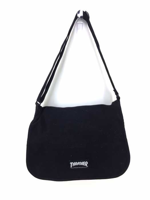 THRASHER（スラッシャー） ボックスロゴメッセンジャーバッグ ショルダーバッグ メンズ バッグ