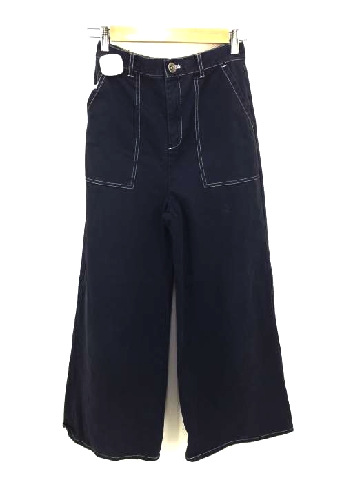 Niko and...（ニコアンド） 白ステッチベイカーワイドパンツ レディース パンツ