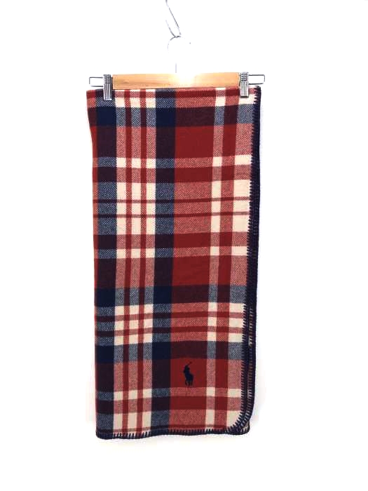 RALPH LAUREN(ラルフローレン) ウールタータンチェックブランケット レディース ファッション雑貨