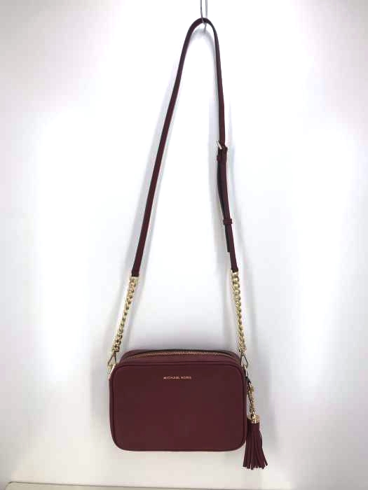MICHEL KORS（マイケルコース） ゴールドチェーンフリンジストラップ付ショルダーバッグ レディース バッグ