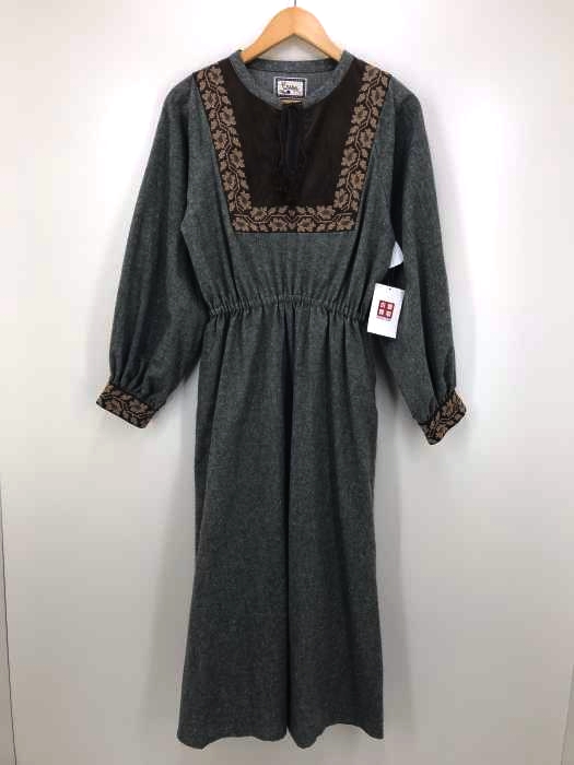 crisp(クリスプ) 起毛刺繍ワンピース レディース ワンピース
