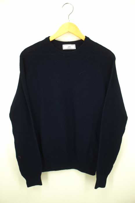 AMI ALEXANDRE MATTIUSSI（アミアレクサンドルマテュッシ） ワッフルコットンニット メンズ トップス