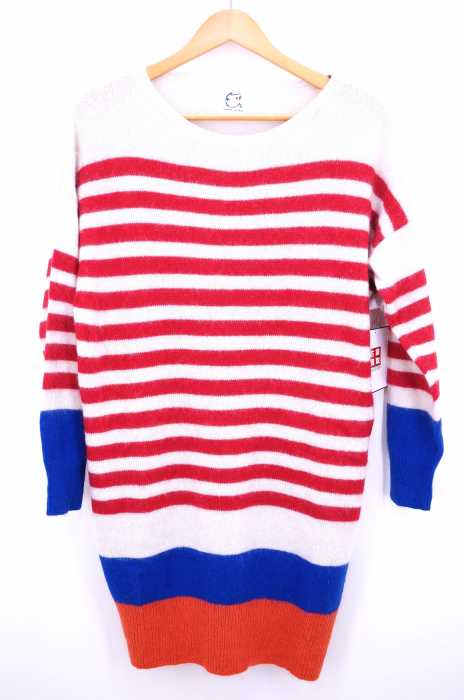 TSUMORI CHISATO （ツモリチサト） ウールボーダーワンピース レディース ワンピース