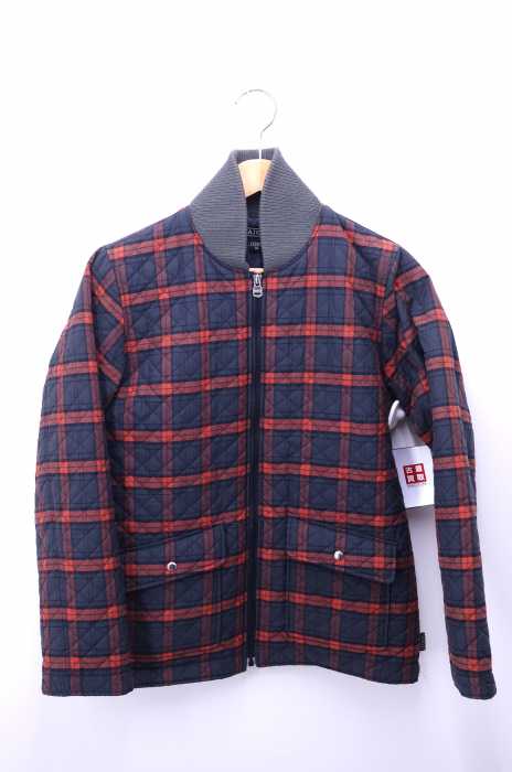 AIGLE (エーグル) チェック柄 キルティングブルゾン レディース アウター