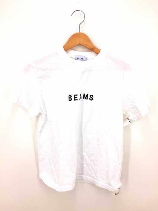 BEAMS(ビームス) ロゴクルーネックTシャツ レディース トップス