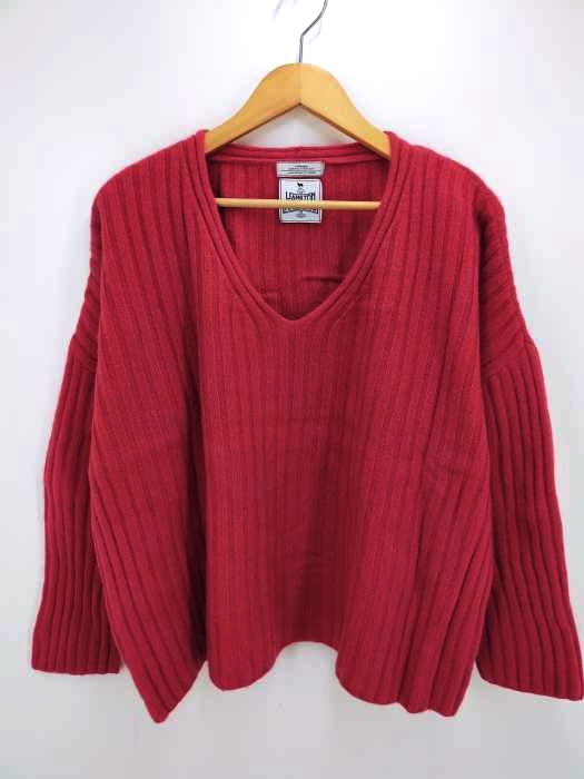 JOURNAL STANDARD relume(ジャーナルスタンダードレリューム) HAMILTON LAMBWOOL Vネック ローゲージ ニットセーター レディース トップス