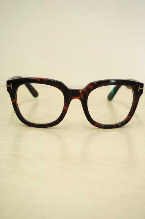TOM FORD (トムフォード) TF5225 べっ甲柄フレームアイウェア メンズ ファッション雑貨