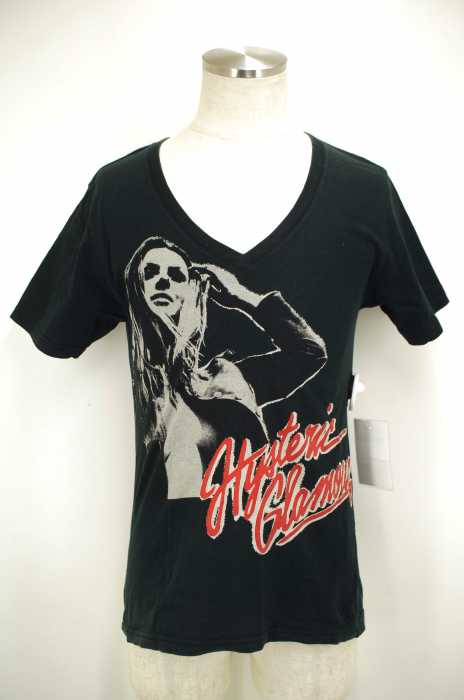 HYSTERIC GLAMOUR （ヒステリックグラマー） ガールプリントVネックTシャツ メンズ トップス