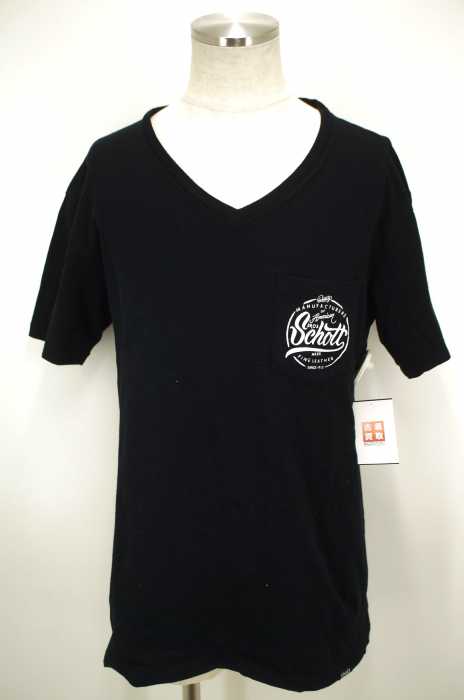 Schott (ショット) VネックポケットTシャツ メンズ トップス
