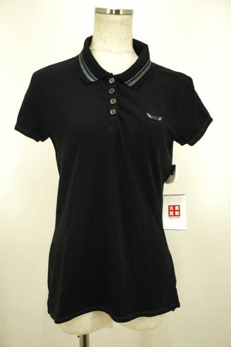 ARMANI EXCHANGE （アルマーニエクスチェンジ） ロゴ刺繍ポロシャツ レディース トップス