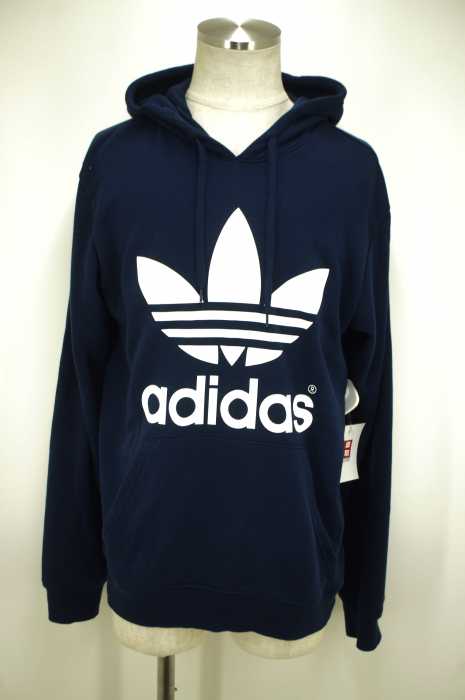 adidas originals （アディダスオリジナルス） トレフォイルロゴプリントパーカー メンズ トップス