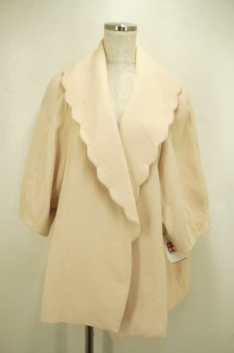 snidel （スナイデル） 12AW スカラップデザインワイドカラーコート レディース アウター
