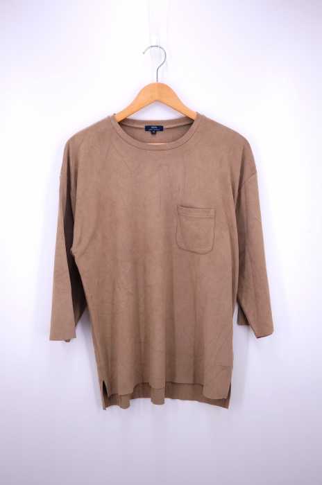 ITEMS URBAN RESEARCH（アイテムズ アーバンリサーチ） フェイクスエードTEE メンズ トップス