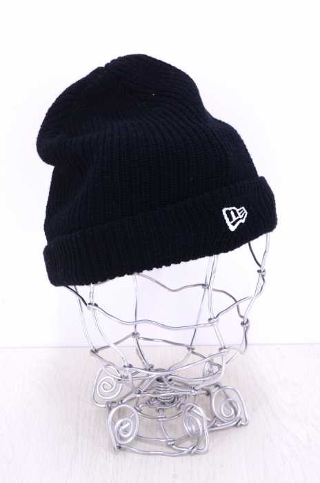 NEW ERA （ニューエラ） ロゴ刺繍 ビーニー ニットキャップ メンズ 帽子