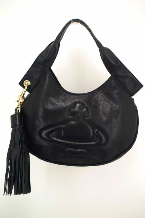 Vivienne Westwood （ヴィヴィアンウエストウッド） TASSEL　オーブ型押しレザーハンドバッグ レディース バッグ