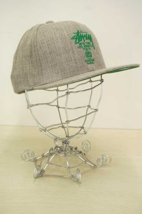 STUSSY (ステューシー) The Classics SNAPBACK ロゴ刺繍スナップバック メンズ 帽子