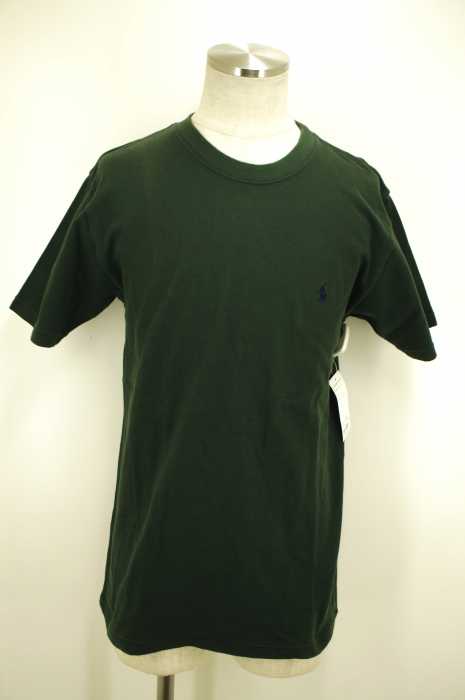 Polo by RALPH LAUREN （ポロバイラルフローレン） ポニー刺繍入りクルーネック鹿の子Tシャツ メンズ トップス