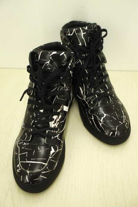 BALENCIAGA （バレンシアガ） VEAU EFFET MARBRE NOIR ハイカット レディース シューズ