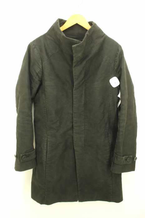 OURET (オーレット) COTTON MOLESKIN STAND COLLAR COAT メンズ アウター
