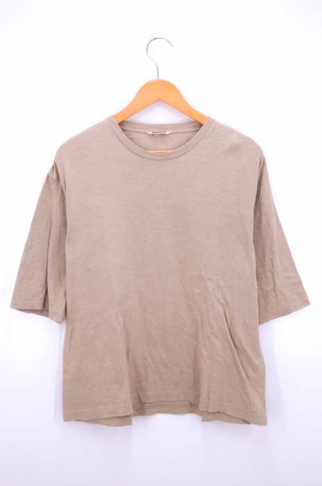 AURALEE （オーラリー） 18SS  SEAMLESS CREW NECK HALF SLEEVE TEE レディース トップス