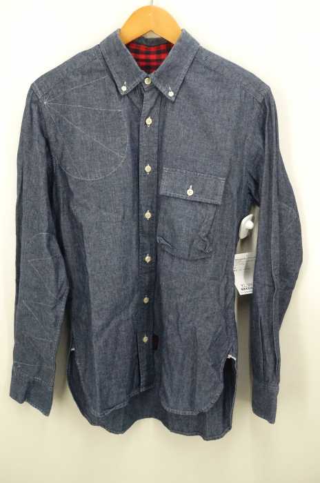 WOOLRICH WOOLEN MILLS （ウールリッチウーレンミルズ） サークルステッチシャンブレーボタンダウンシャツ メンズ トップス