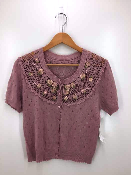 PINKHOUSE（ピンクハウス） リトルローズモチーフ付カーディガン レディース トップス