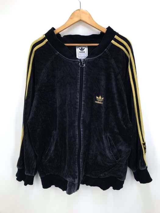 adidas（アディダス） ベロアスウェットジャケット メンズ トップス