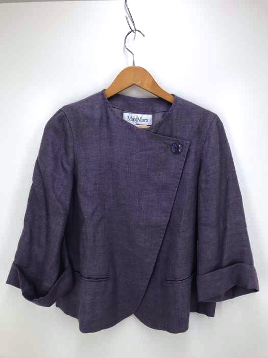 MAXMARA(マックスマーラ) ステッチデザインジャケット レディース アウター