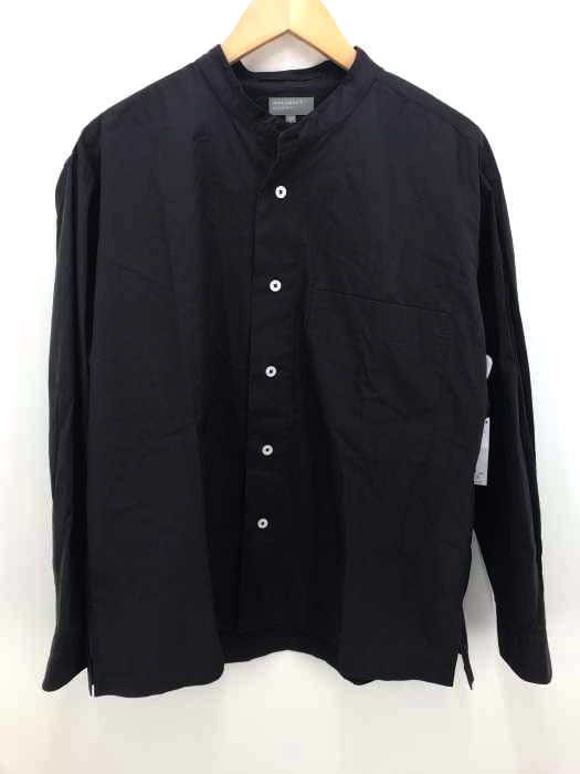 MARGARET HOWELL（マーガレットハウエル） OVERSIZED COLLARLESS SHIRT メンズ トップス