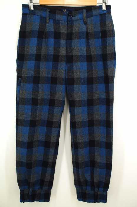 FRED PERRY (フレッドペリー) 14AW ウールチェックパンツ メンズ パンツ