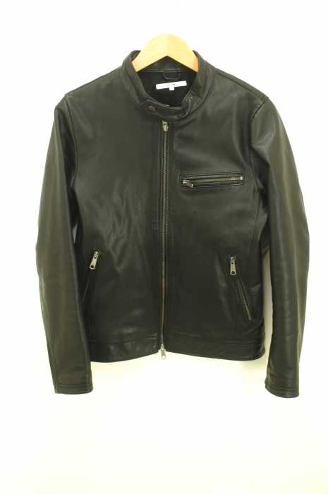 relume JOURNAL STANDARD (レリューム ジャーナルスタンダード) ゴートレザーシングルライダースジャケット メンズ アウター