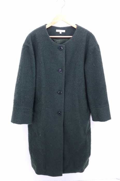 moussy （マウジー） 18AW COLLARLESS FUZZY コート レディース アウター