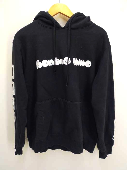 HOMBRE Nino（オンブレニーニョ） プリントプルオーバーパーカー メンズ トップス