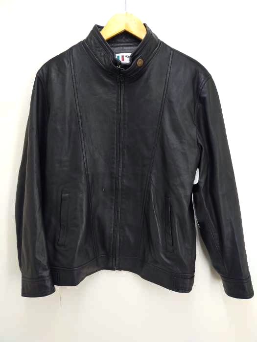 USED古着（ユーズドフルギ） 鹿革 シングルライダースジャケット メンズ アウター