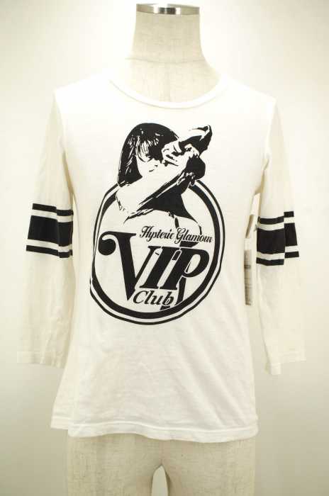 HYSTERIC GLAMOUR （ヒステリックグラマー） ナンバリングプリントカットソー メンズ トップス