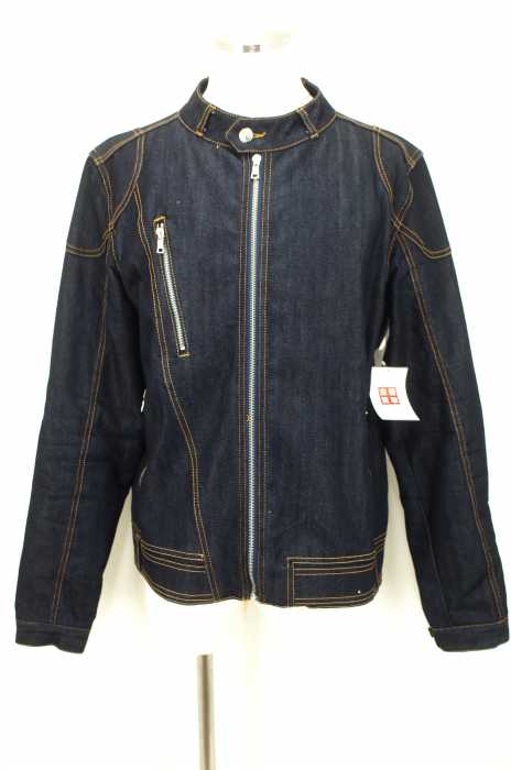 ZARA MAN （ザラマン） デニムシングルライダースジャケット メンズ アウター