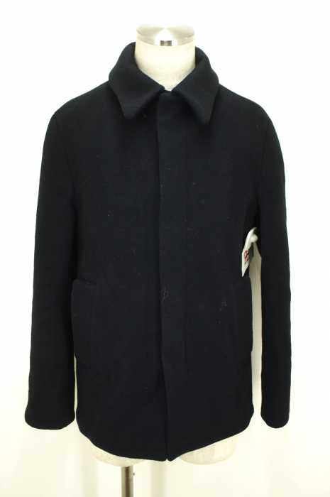 UNITED ARROWS BLUE LABEL （ユナイテッドアローズブルーレーベル） 比翼 ショートメルトン メンズ アウター