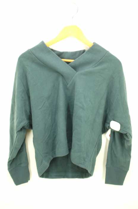 BEAUTY & YOUTH UNITED ARROWS  （ビューティーアンドユースユナイテッドアローズ） コットン 裏毛 Vネック ドルマンプルオーバー レディース トップス