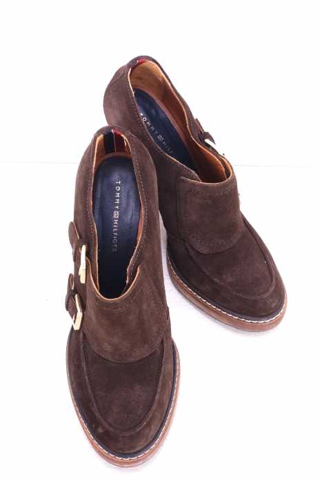 TOMMY HILFIGER (トミーヒルフィガー) スウェードハイヒールパンプス レディース シューズ