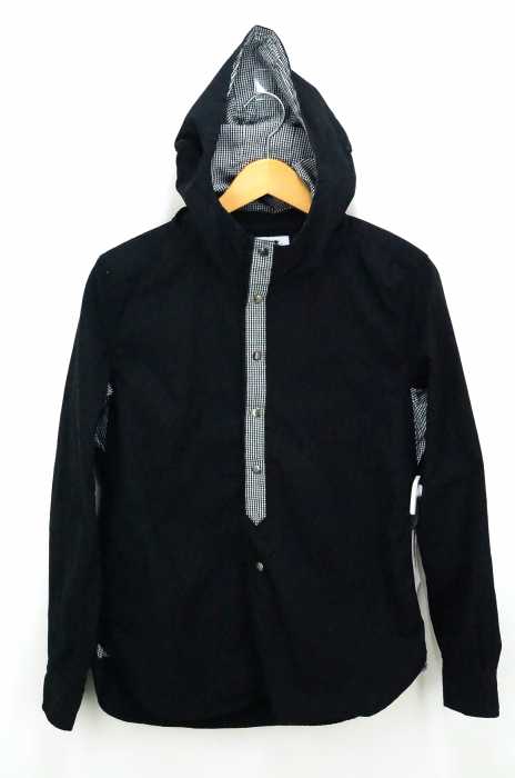 The DUFFER of ST.GEORGE（ザダファーオブセントジョージ） ギンガムチェック切替フーデッドシャツ メンズ トップス