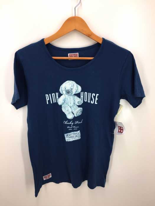 PINK HOUSE(ピンクハウス) ロゴプリントクルーネックTシャツ レディース トップス