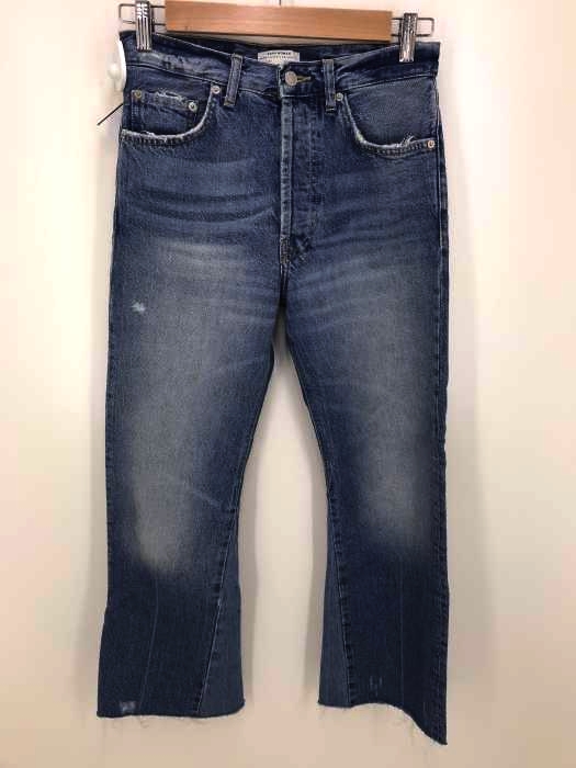 ZARA WOMAN(ザラ ウーマン) カットオフダメージデニムワイドパンツ レディース パンツ