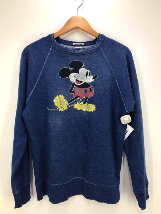 DENIM DUNGAREE（デニムダンガリー） ビンテージウラケ MICKEY スウェット レディース トップス