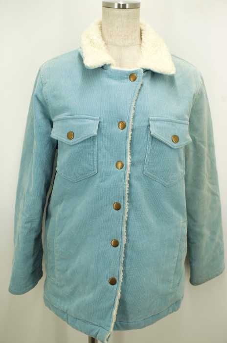 SLIC SLIC (スリックスリック) BOA JACKET ボア襟コーデュロイジャケット レディース アウター